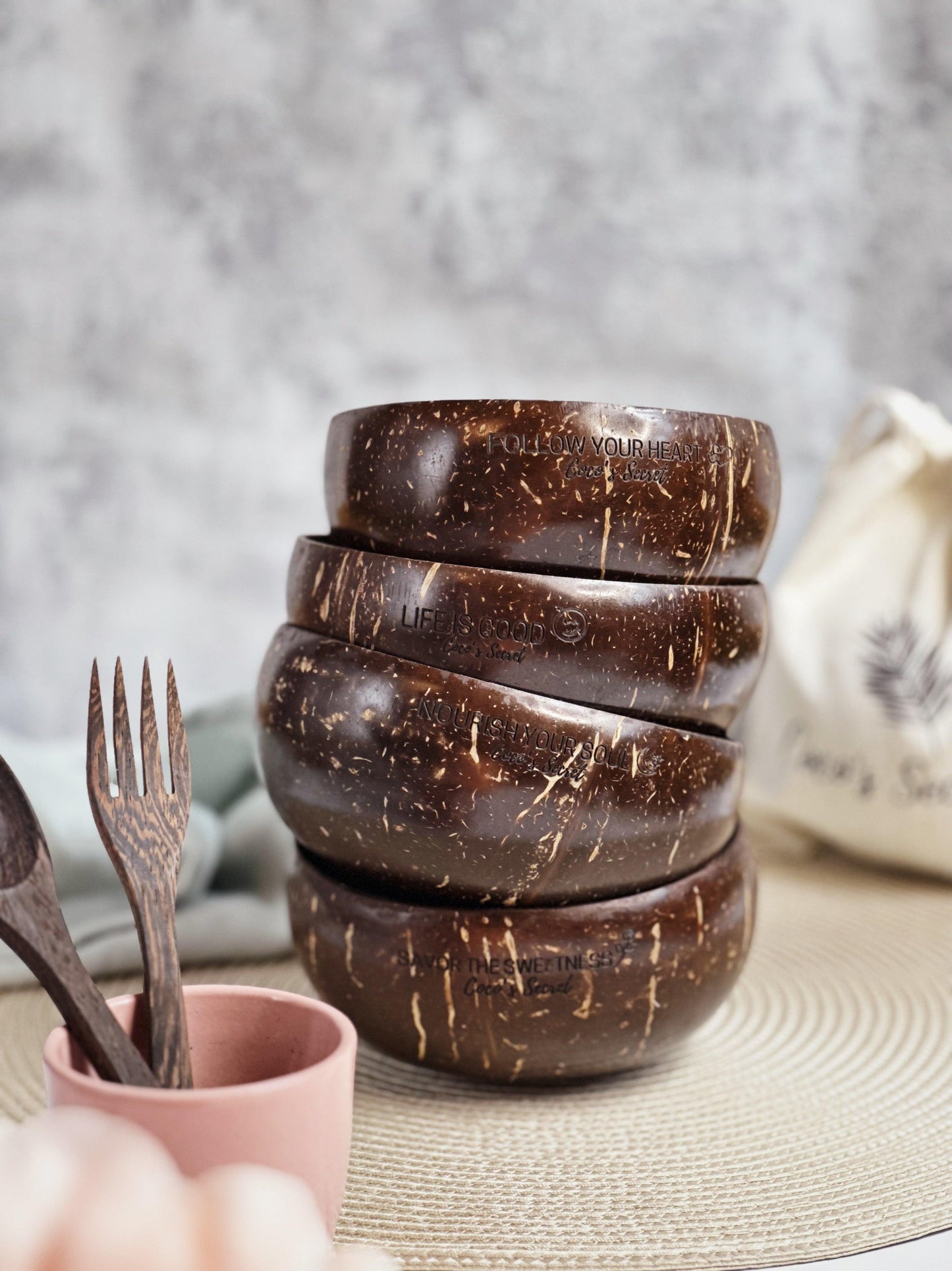 Jumbo Coconut Bowl - Coco's Secret