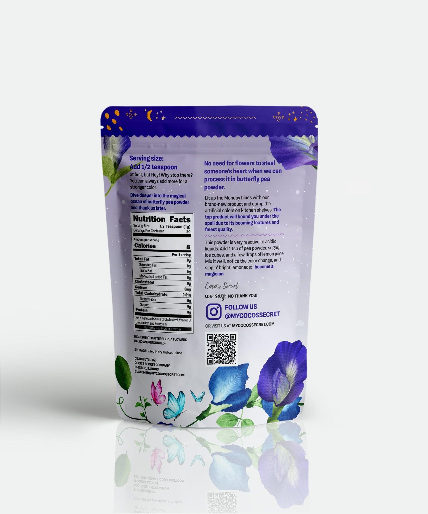 Butterfly Pea Powder - Coco's Secret